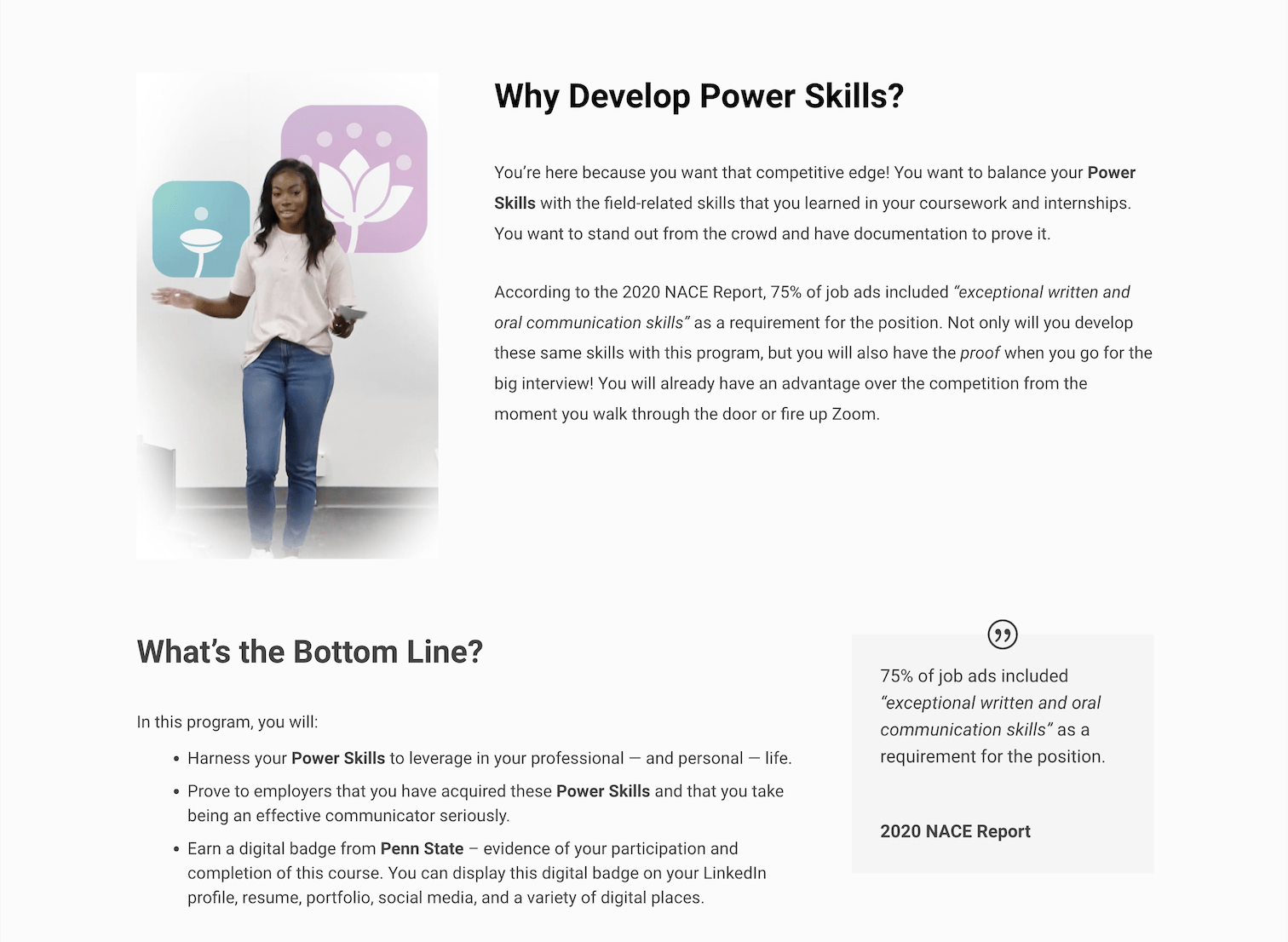 Why Develop Power Skills